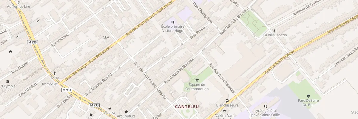 Plan du 65 Rue Gabrielle Bouveur à Lambersart