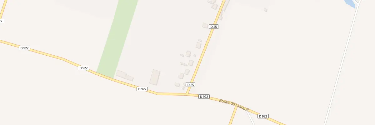 Plan du 8 Av du Château à Thury-en-Valois