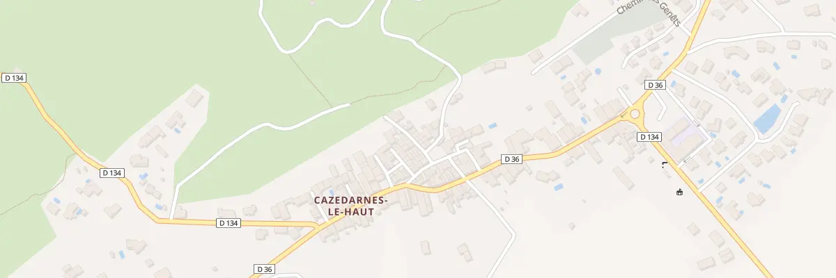 Plan du 6 Rue de la Tiple à Cazedarnes