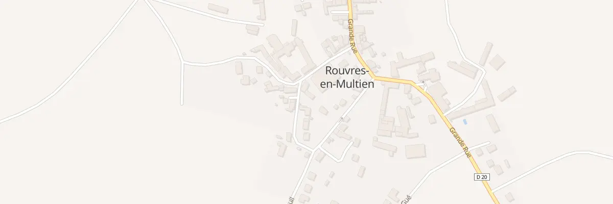 Plan du 6 Rue du Four à Rouvres-en-Multien