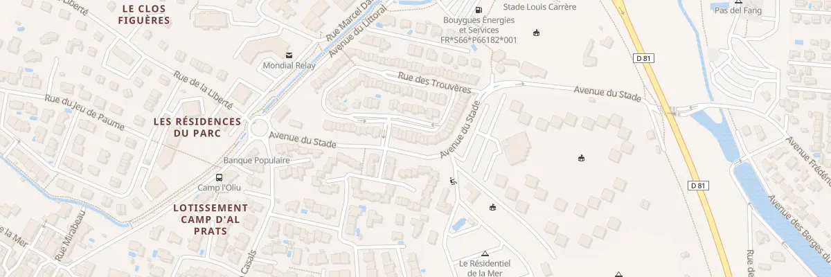 Plan du 10 Rue des Ménestrels à Sainte-Marie-la-Mer