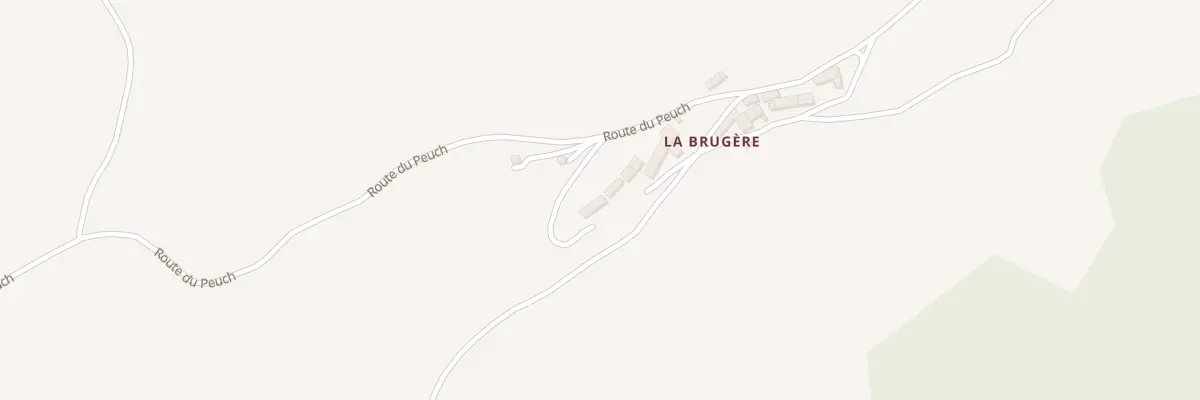 Plan du 5145 La Brugère à Joursac