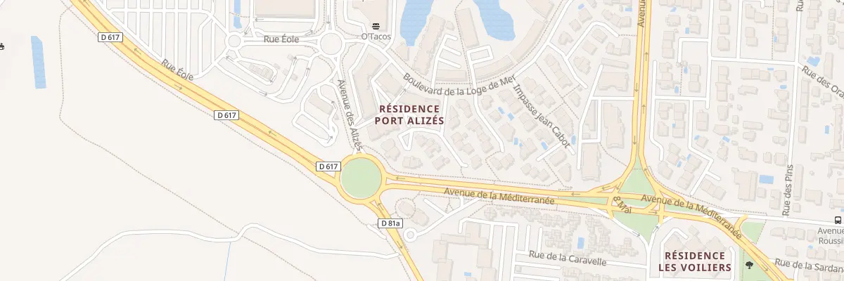 Plan du 12 Imp Jacques Cartier à Canet-en-Roussillon