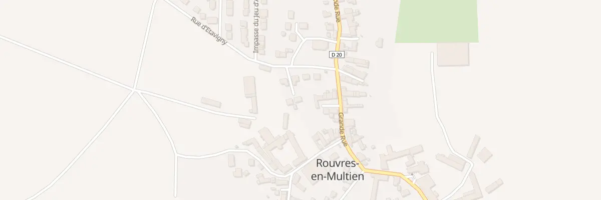 Plan du 6B Rue d’Etavigny à Rouvres-en-Multien