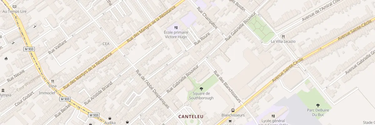 Plan du 71 Rue Gabrielle Bouveur à Lambersart