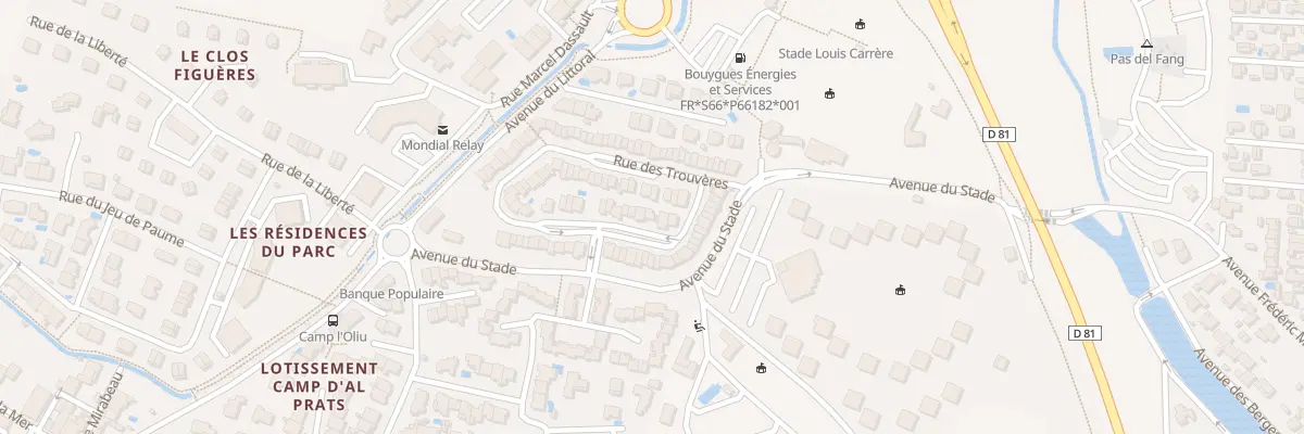 Plan du 13 Rue des Ménestrels à Sainte-Marie-la-Mer