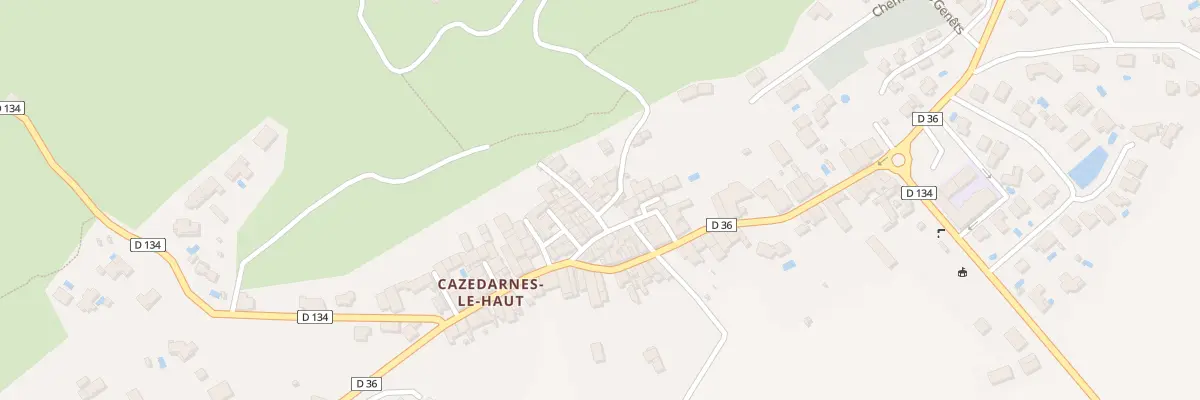 Plan du 7 Pl St Roch à Cazedarnes