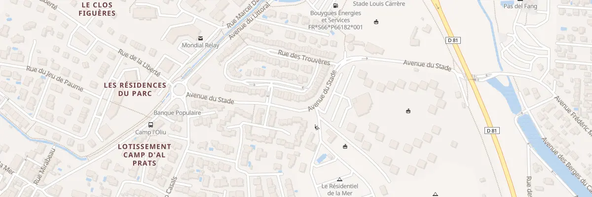 Plan du 14 Rue des Ménestrels à Sainte-Marie-la-Mer