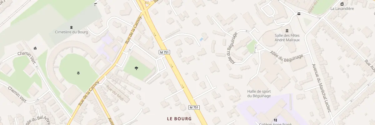 Plan du 392 Av de l’Hippodrome à Lambersart