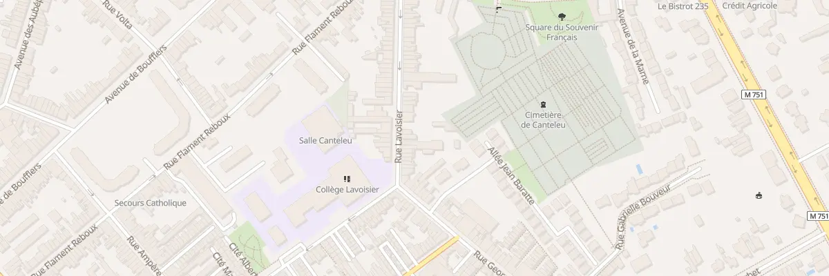 Plan du 63 Rue Lavoisier à Lambersart