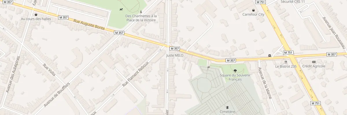Plan du 3 Rue Lavoisier à Lambersart