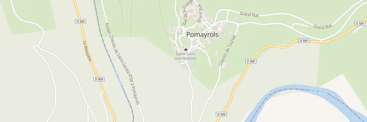 Plan du 5061 Pomayrols à Pomayrols