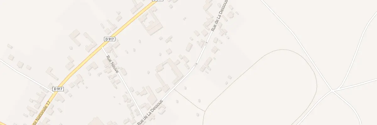 Plan du 30 Rue de Là Dessous à Nurlu