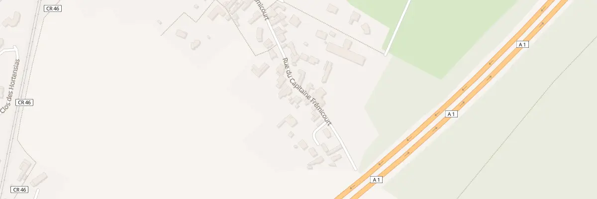 Plan du 74 Rue du Cap Fremicourt à Phalempin