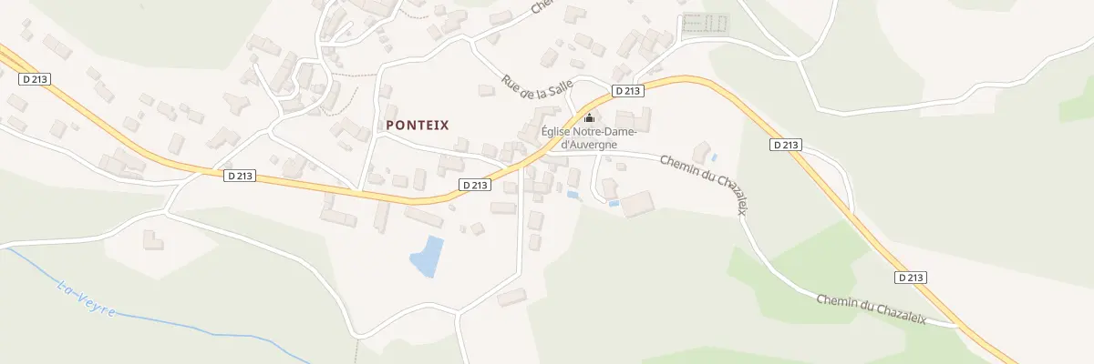 Plan du 14 Rte de Saint Amant Ponteix à Aydat