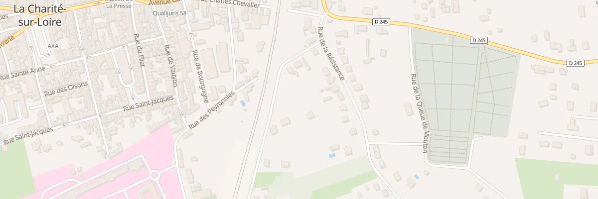 Plan du 7 Rue du Château Gaillard à La Charité-sur-Loire
