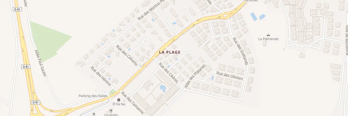 Plan du 4 Rue des Flamands Roses à Torreilles