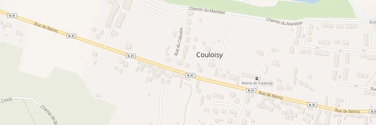 Plan du 38 Rue de Reims à Couloisy
