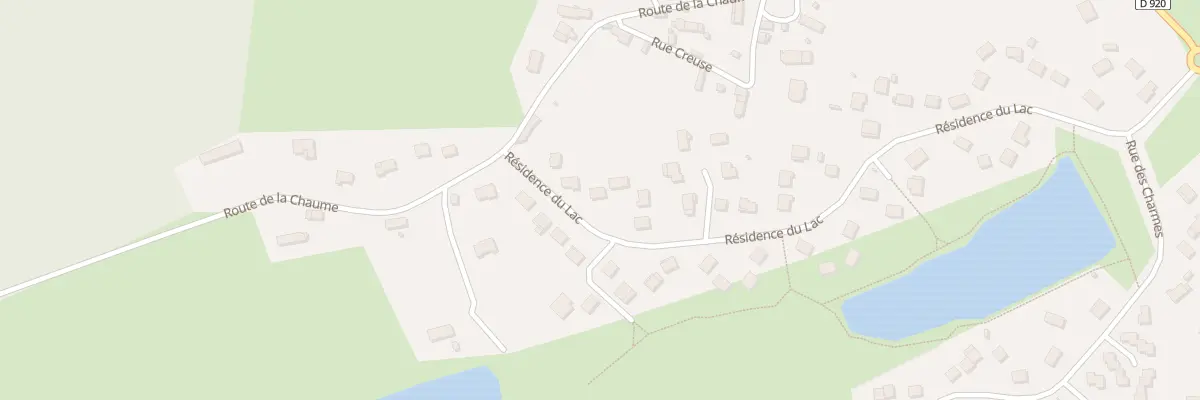 Plan du 59B Residence du Lac à Cours-les-Barres