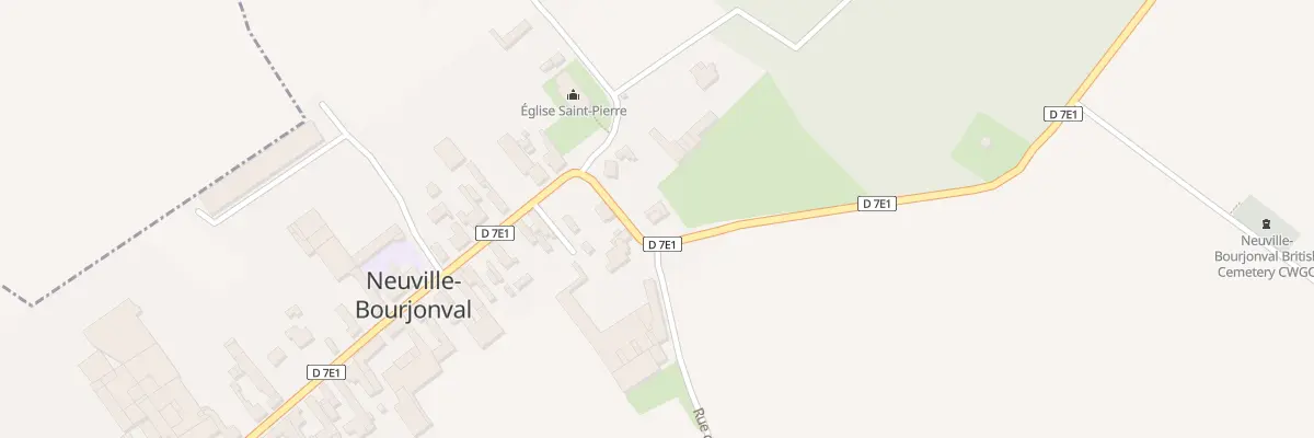 Plan du 15 Rue d’Equancourt à Neuville-Bourjonval