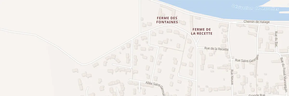 Plan du 4 Rue des Fontaines à Marolles-sur-Seine
