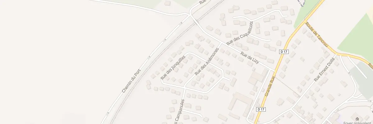 Plan du 5 Rue des Jonquilles à Mary-sur-Marne