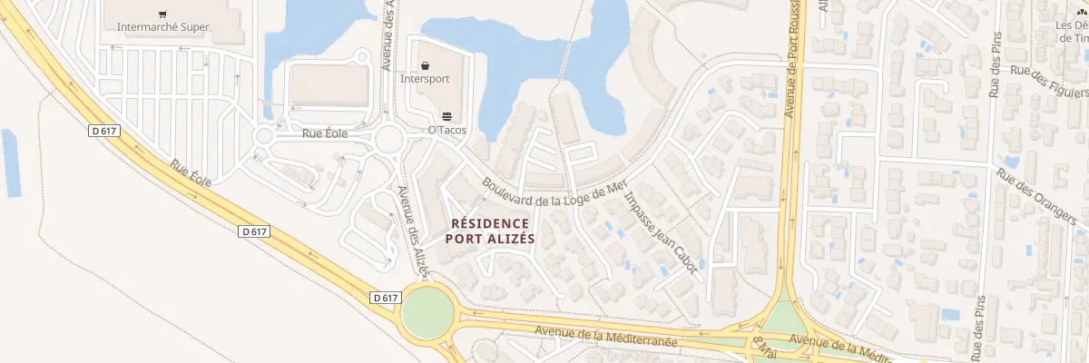 Plan du 50 Bd de la Loge de Mer à Canet-en-Roussillon