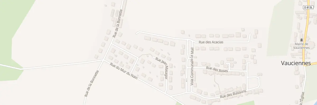 Plan du 7 Rue Jean Massagor à Vauciennes