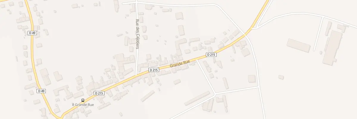 Plan du 51 Gr Grande Rue à Gastins