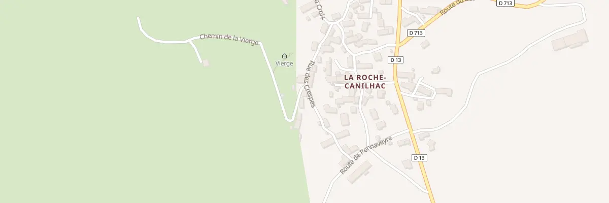 Plan du 5077 La Roche Canilhac à Saint-Rémy-de-Chaudes-Aigues