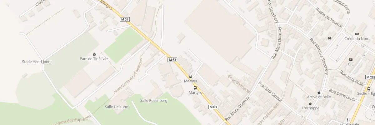 Plan du 56 Rue des Martyrs à Seclin
