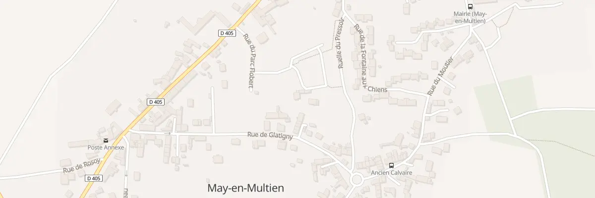 Plan du 6 Imp de l’Ourcq à May-en-Multien