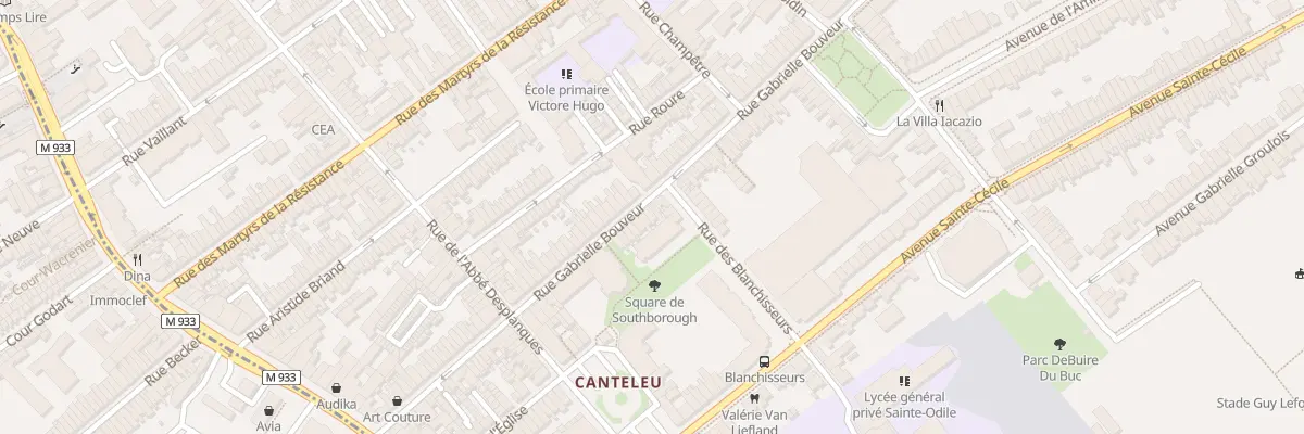 Plan du 44 Rue Gabrielle Bouveur à Lambersart