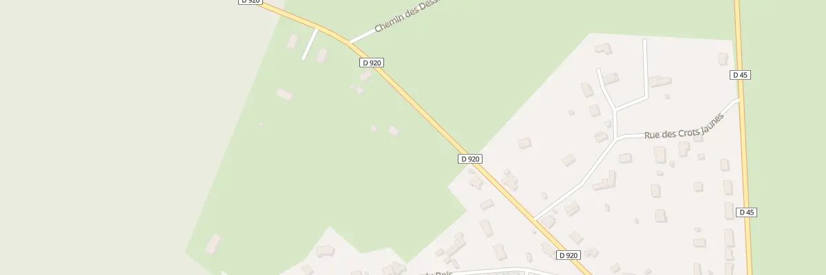 Plan du 26B Rte de Jouet sur l’Aubois à Cours-les-Barres