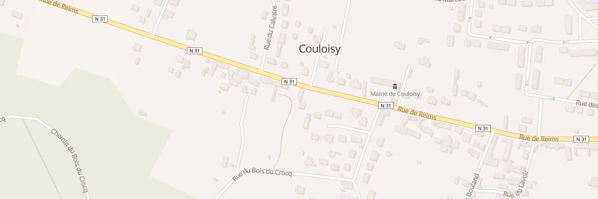 Plan du 53 Rue de Reims à Couloisy