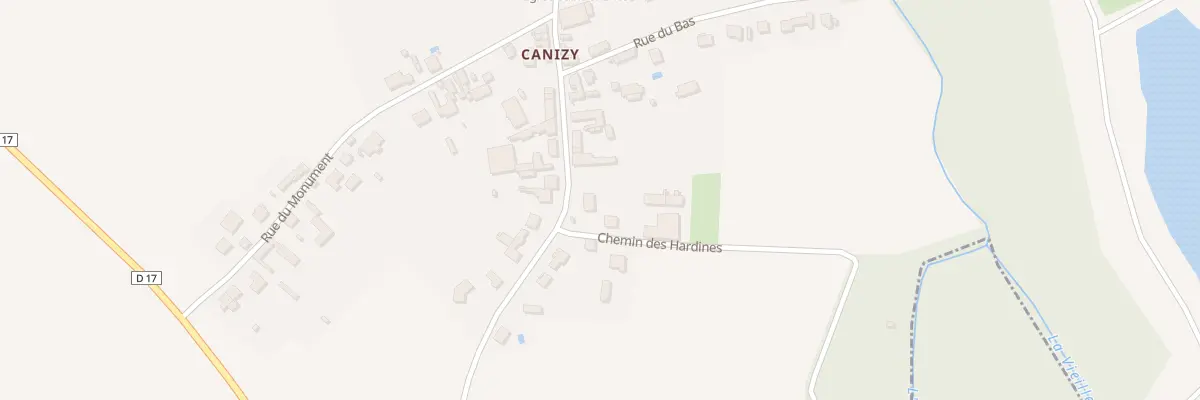 Plan du 2D Gr Grande Rue à Hombleux