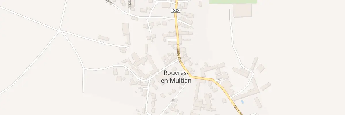 Plan du 1 Rue du Four à Rouvres-en-Multien