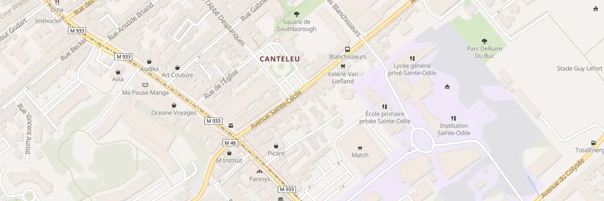 Plan du 30B Av Sainte-Cécile à Lambersart