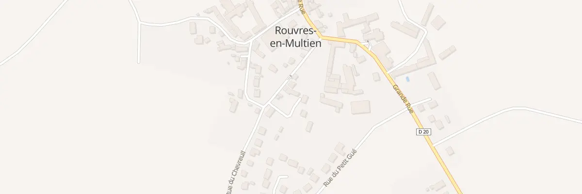 Plan du 8 Rue du Chevreuil à Rouvres-en-Multien
