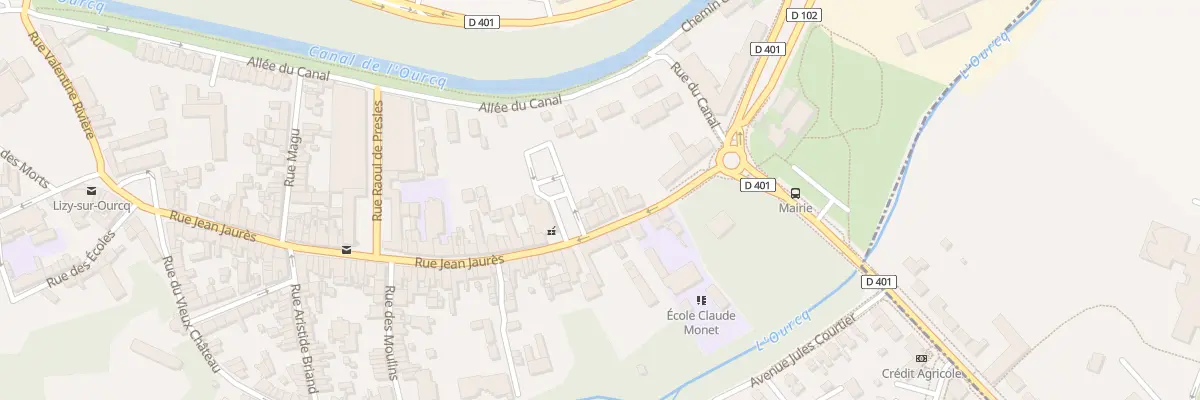 Plan du 79B Rue Jean Jaurès à Lizy-sur-Ourcq