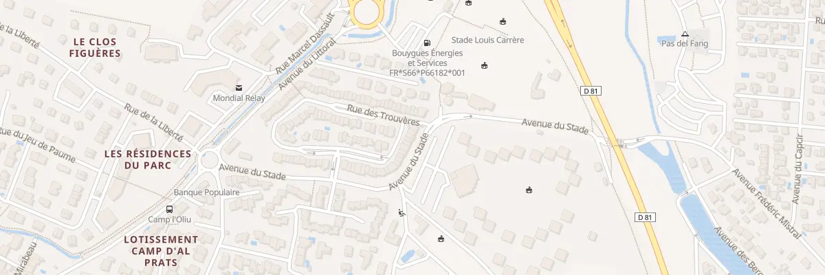 Plan du 38 Rue des Ménestrels à Sainte-Marie-la-Mer