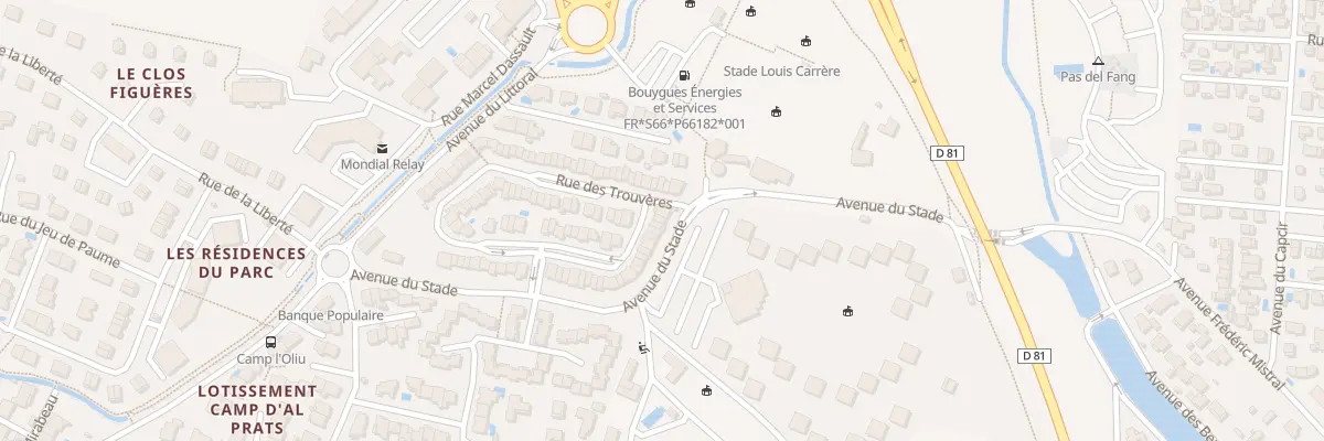 Plan du 40 Rue des Ménestrels à Sainte-Marie-la-Mer