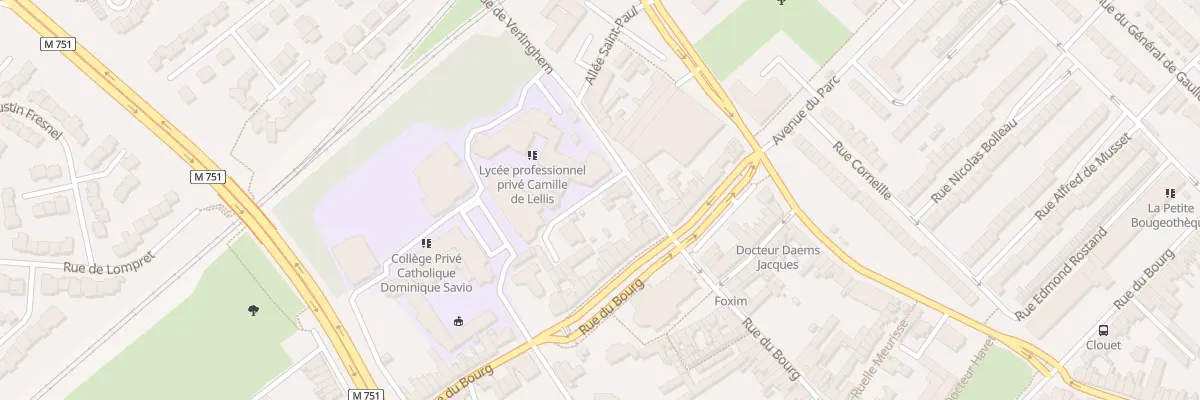 Plan du 1D Rue de Verlinghem à Lambersart