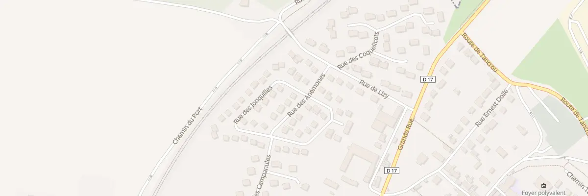 Plan du 1 Rue des Jonquilles à Mary-sur-Marne