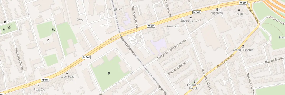 Plan du 57 Rue de l’Epinette à Lille
