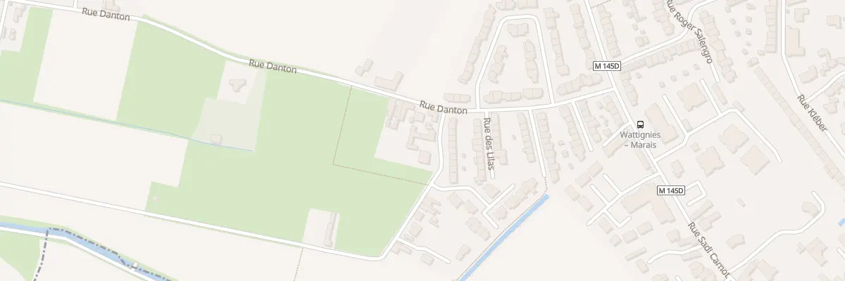 Plan du 4 Rue Jean-Jacques Rousseau à Wattignies