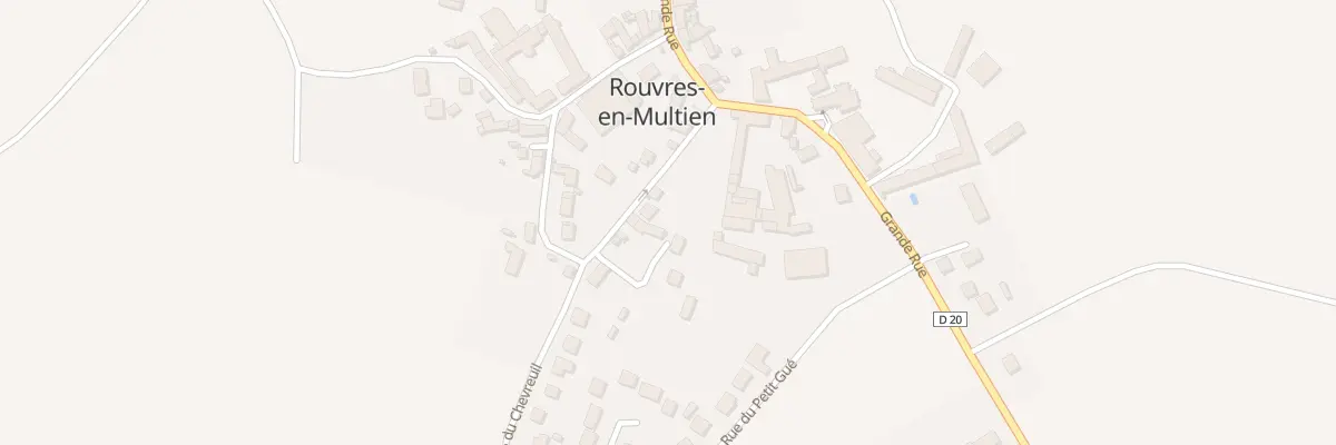 Plan du 4 Rue du Chevreuil à Rouvres-en-Multien