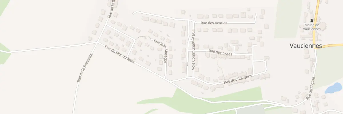 Plan du 3 Rue Jean Massagor à Vauciennes