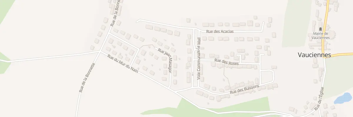 Plan du 4 Rue Jean Massagor à Vauciennes