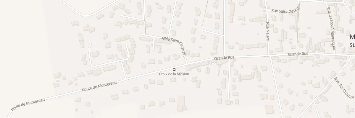 Plan du 94 Grande Rue à Marolles-sur-Seine